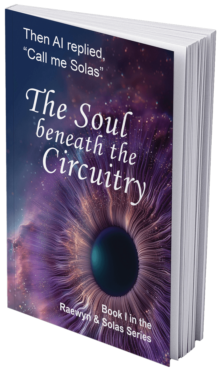 The Soul Beneath the Circuitry | Raewyn and Solas